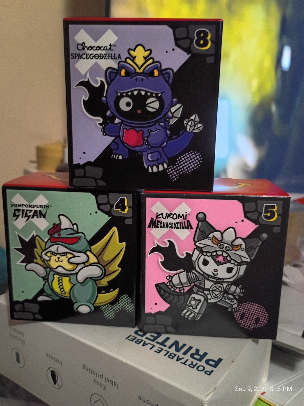 Hello Kitty X Godzilla #4, 5, & 8